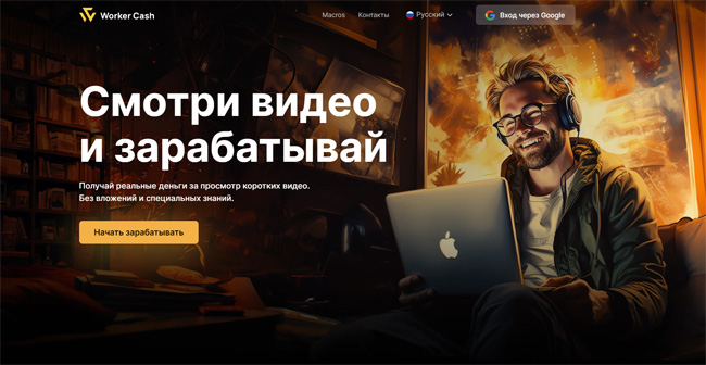 Watch videos and earn